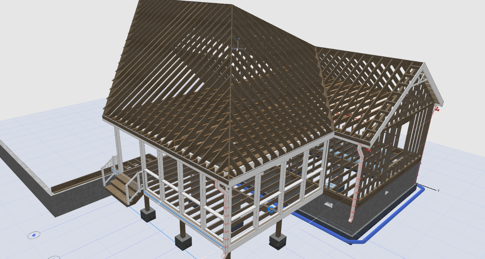 Custom home architecture presentation by Arsitect